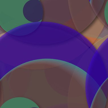 Daire saydam arka plan - eğilim seamless modeli.