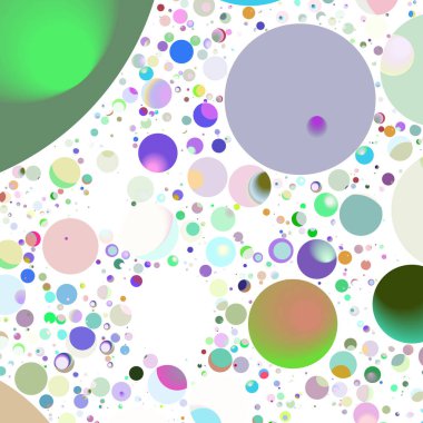 Daire saydam arka plan - eğilim seamless modeli.