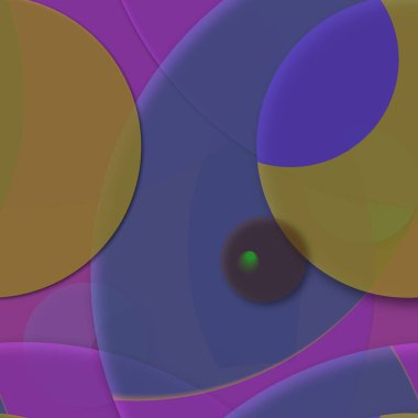 Daire saydam arka plan - eğilim seamless modeli.