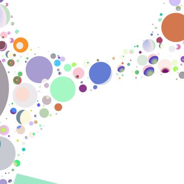 Daire saydam arka plan - eğilim seamless modeli.