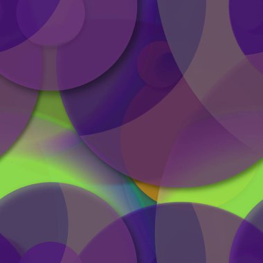 Daire saydam arka plan - eğilim seamless modeli.