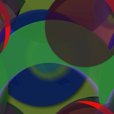 Daire saydam arka plan - eğilim seamless modeli.