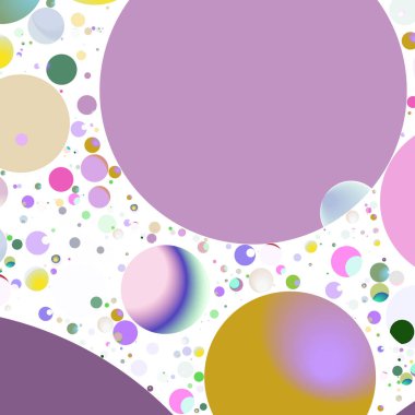 Daire saydam arka plan - eğilim seamless modeli.