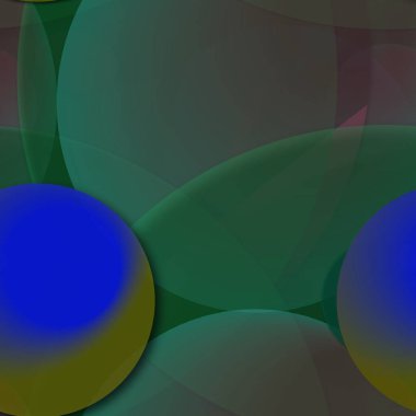 Daire saydam arka plan - eğilim seamless modeli.