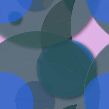 Daire saydam arka plan - eğilim seamless modeli.