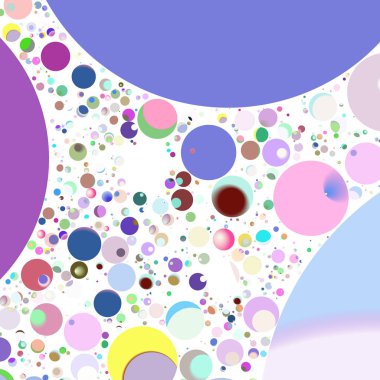 Daire saydam arka plan - eğilim seamless modeli.