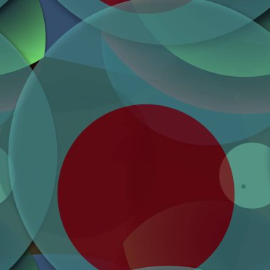 Daire saydam arka plan - eğilim seamless modeli.