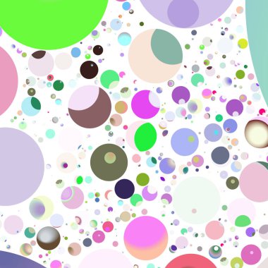 Daire saydam arka plan - eğilim seamless modeli.