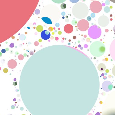 Daire saydam arka plan - eğilim seamless modeli.