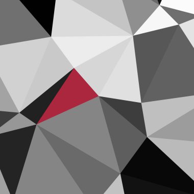 Üçgen poligonal arka plan - eğilim desen.