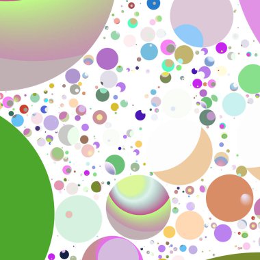 Daire saydam arka plan - eğilim seamless modeli.