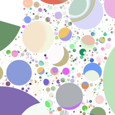 Daire saydam arka plan - eğilim seamless modeli.