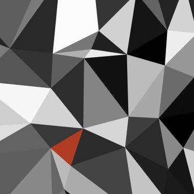 Üçgen poligonal arka plan - eğilim desen.