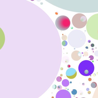 Daire saydam arka plan - eğilim seamless modeli.