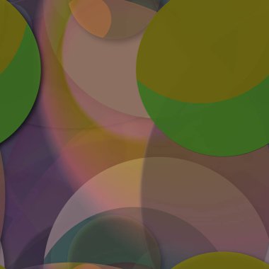 Daire saydam arka plan - eğilim seamless modeli.