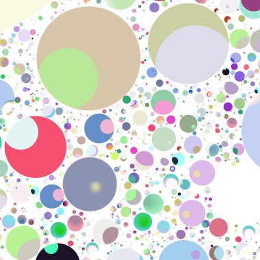 Daire saydam arka plan - eğilim seamless modeli.