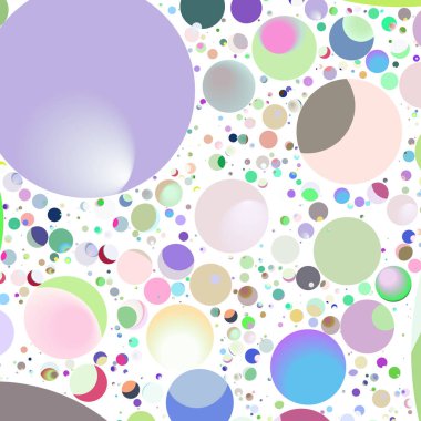 Daire saydam arka plan - eğilim seamless modeli.