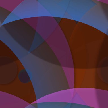 Daire saydam arka plan - eğilim seamless modeli.