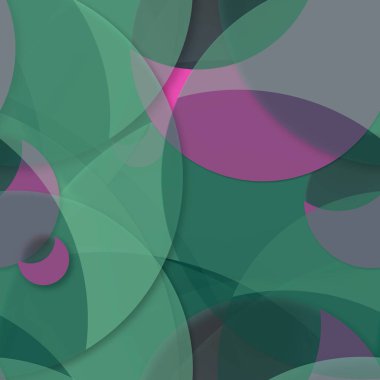 Daire saydam arka plan - eğilim seamless modeli.