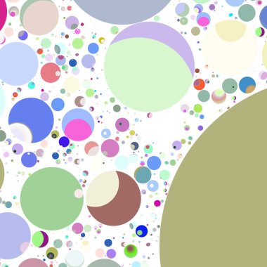 Daire saydam arka plan - eğilim seamless modeli.