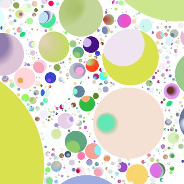 Daire saydam arka plan - eğilim seamless modeli.