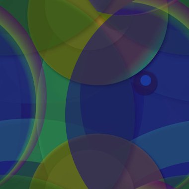 Daire saydam arka plan - eğilim seamless modeli.