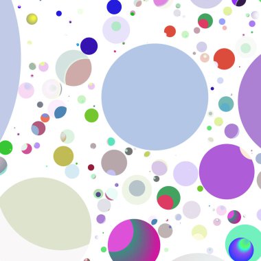 Daire saydam arka plan - eğilim seamless modeli.