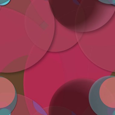 Daire saydam arka plan - eğilim seamless modeli.