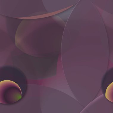 Daire saydam arka plan - eğilim seamless modeli.