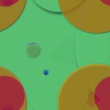 Daire saydam arka plan - eğilim seamless modeli.