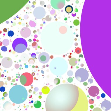 Daire saydam arka plan - eğilim seamless modeli.