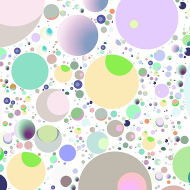 Daire saydam arka plan - eğilim seamless modeli.