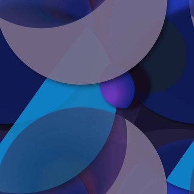 Daire saydam arka plan - eğilim seamless modeli.