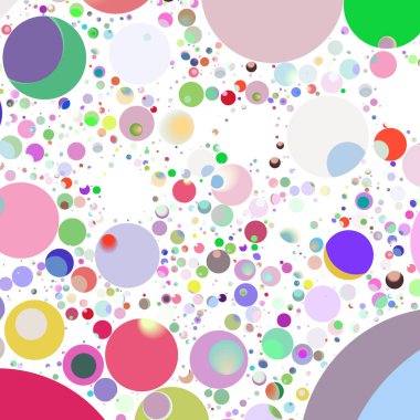 Daire saydam arka plan - eğilim seamless modeli.