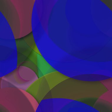 Daire saydam arka plan - eğilim seamless modeli.