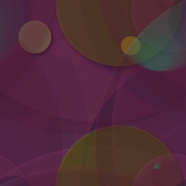 Daire saydam arka plan - eğilim seamless modeli.