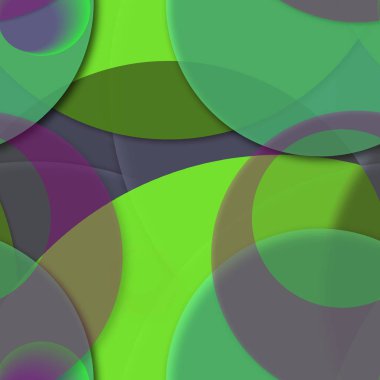 Daire saydam arka plan - eğilim seamless modeli.