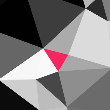 Üçgen poligonal arka plan - eğilim desen.