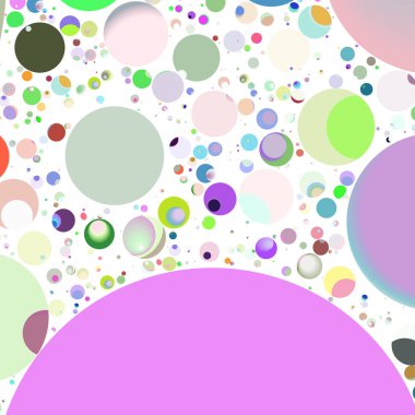 Daire saydam arka plan - eğilim seamless modeli.