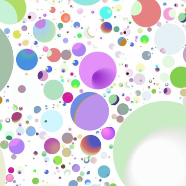 Daire saydam arka plan - eğilim seamless modeli.