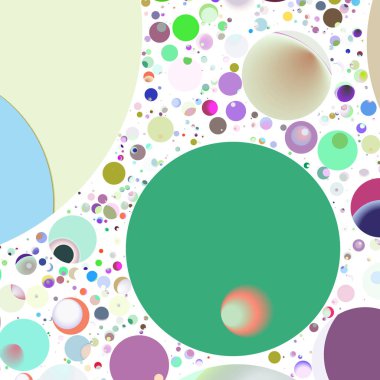 Daire saydam arka plan - eğilim seamless modeli.