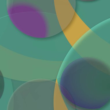 Daire saydam arka plan - eğilim seamless modeli.