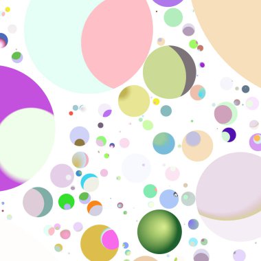 Daire saydam arka plan - eğilim seamless modeli.