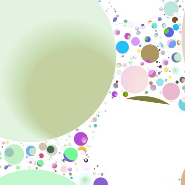 Daire saydam arka plan - eğilim seamless modeli.