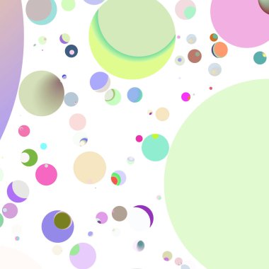 Daire saydam arka plan - eğilim seamless modeli.