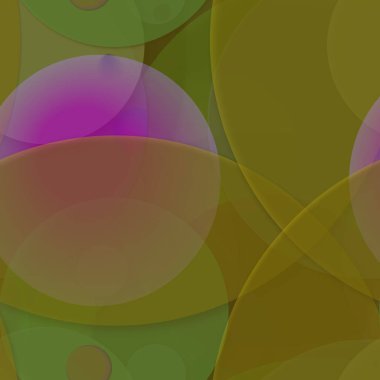 Daire saydam arka plan - eğilim seamless modeli.