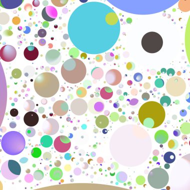 Daire saydam arka plan - eğilim seamless modeli.