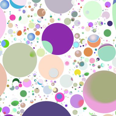 Daire saydam arka plan - eğilim seamless modeli.