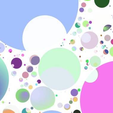 Daire saydam arka plan - eğilim seamless modeli.