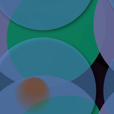 Daire saydam arka plan - eğilim seamless modeli.